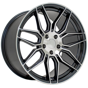 OE Wheels CV03D-20110-5120-64MG 20" Replica fits Chevrolet C8 Corvette Gunmetal