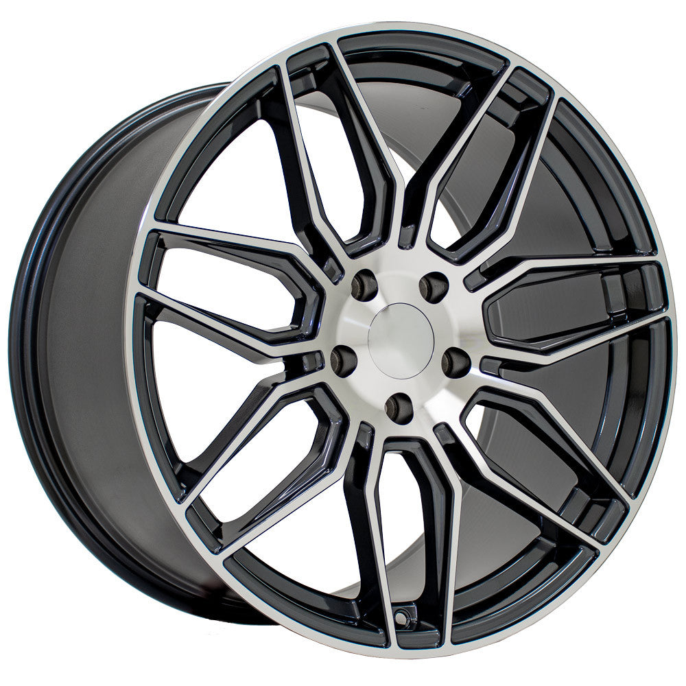 OE Wheels CV03D-20110-5120-64MG 20" Replica fits Chevrolet C8 Corvette Gunmetal