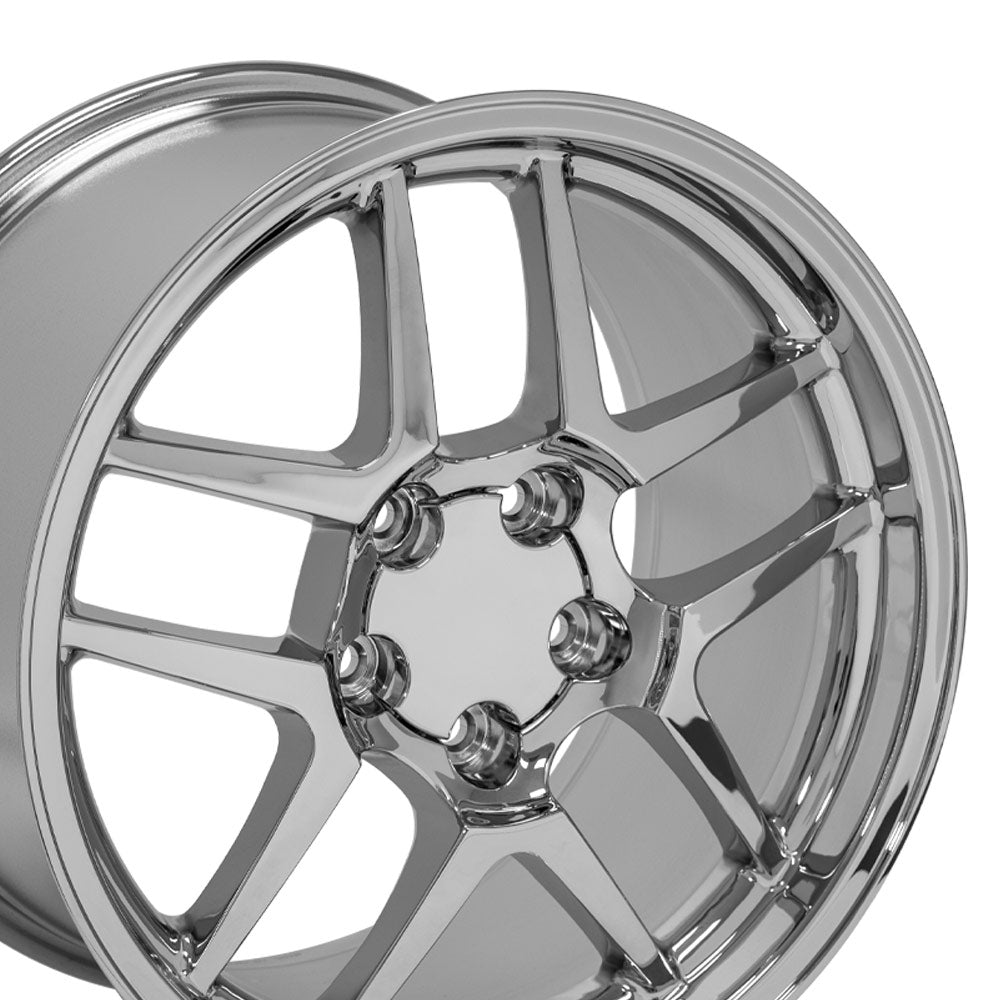 OE Wheels CV04-18105-5475-56C 18" Replica fits Chevrolet Corvette C5 Z06 Chrome