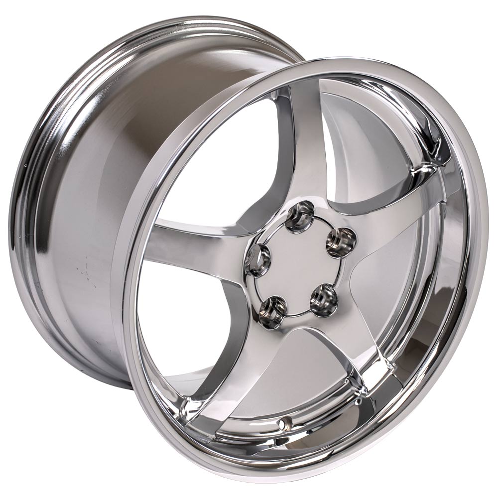 OE Wheels CV05-18095-5475-65C 18" Replica fits Chevrolet Corvette C5 Chrome