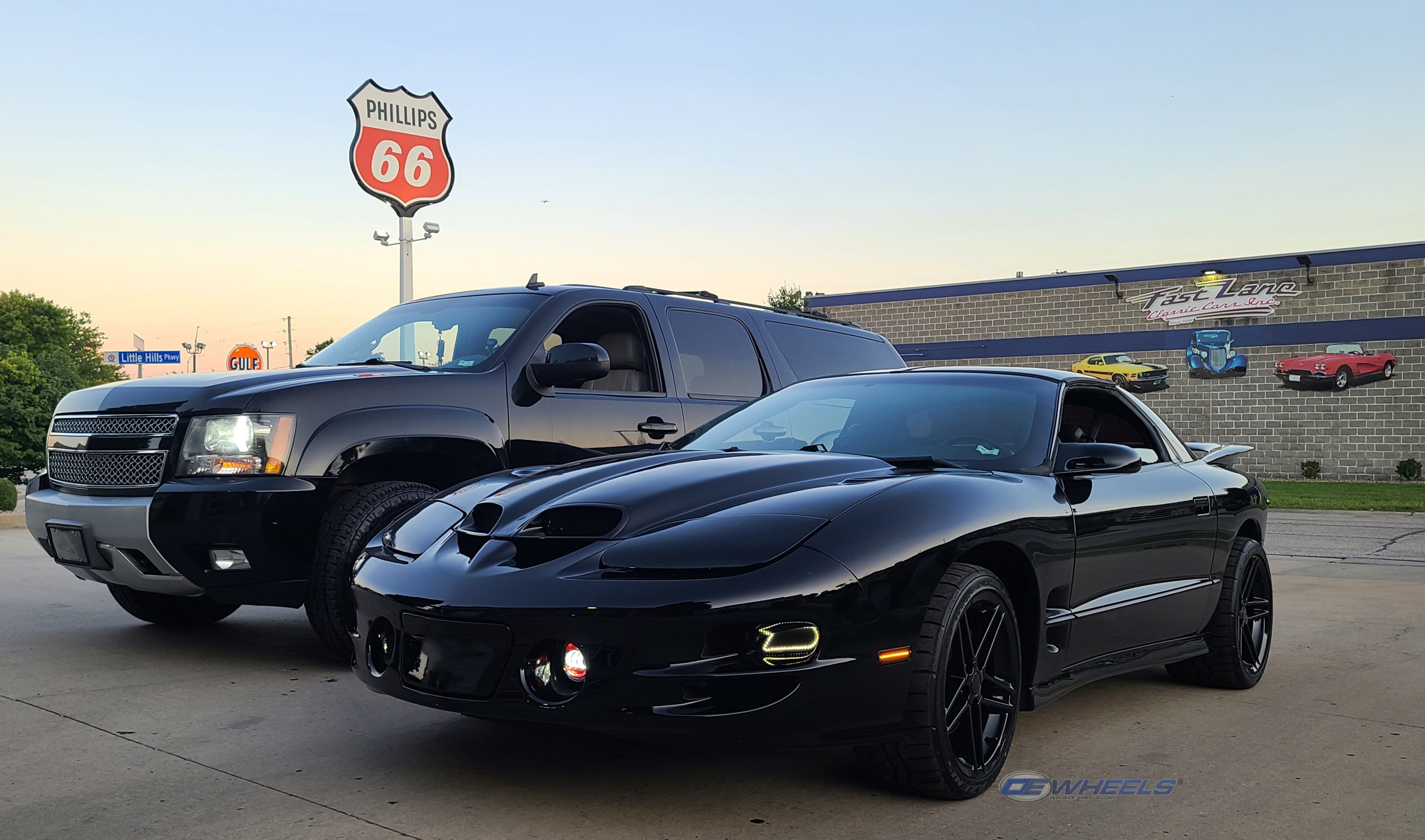 OE Wheels CV07A-18095-5475-56B 18" Replica fits Chevrolet Corvette C6 Z06 Black