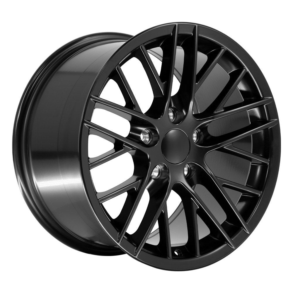 OE Wheels CV08A-17095-5475-54B1 17" Replica fits Chevrolet Corvette C6 ZR1 Satin