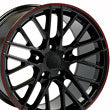 OE Wheels CV08A-17095-5475-54BR 17" Replica fits Chevy Corvette C6 ZR1 Redline