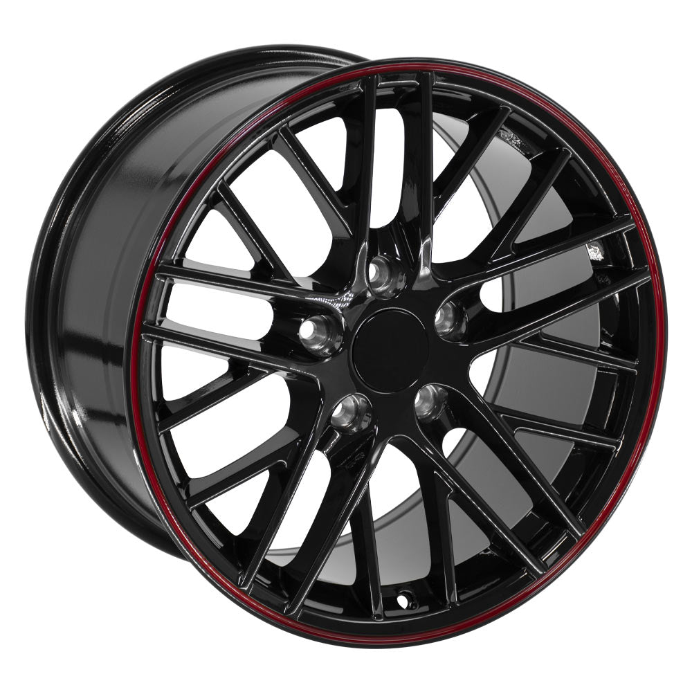 OE Wheels CV08A-17095-5475-54BR 17" Replica fits Chevy Corvette C6 ZR1 Redline