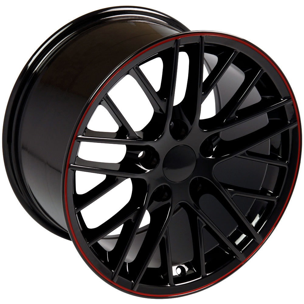 OE Wheels CV08A-17095-5475-54BR 17" Replica fits Chevy Corvette C6 ZR1 Redline