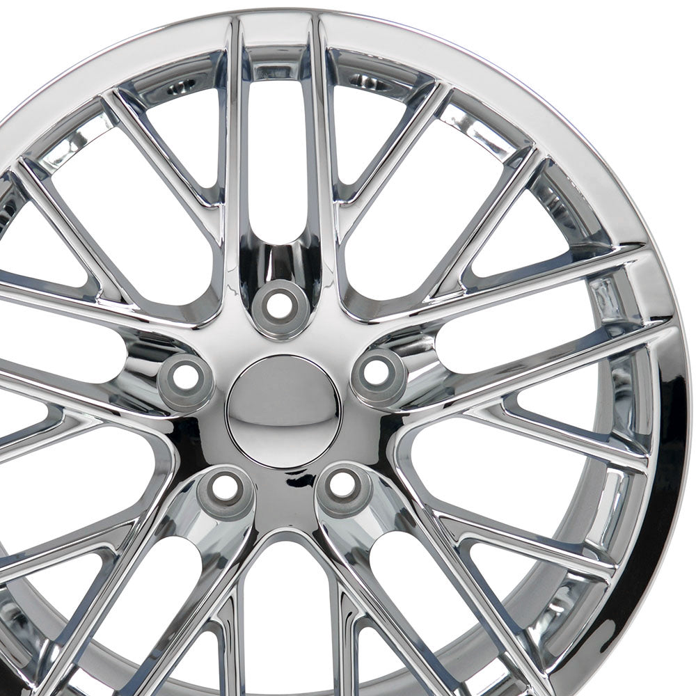 OE Wheels CV08A-18105-5475-56C 18" Replica fits Chevrolet Corvette C6 ZR1 Chrome