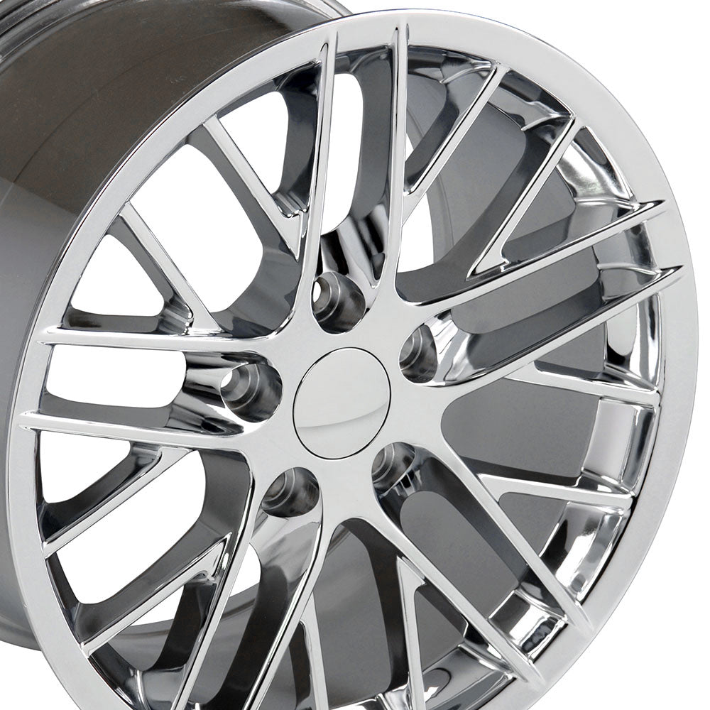 OE Wheels CV08A-18105-5475-56C 18" Replica fits Chevrolet Corvette C6 ZR1 Chrome
