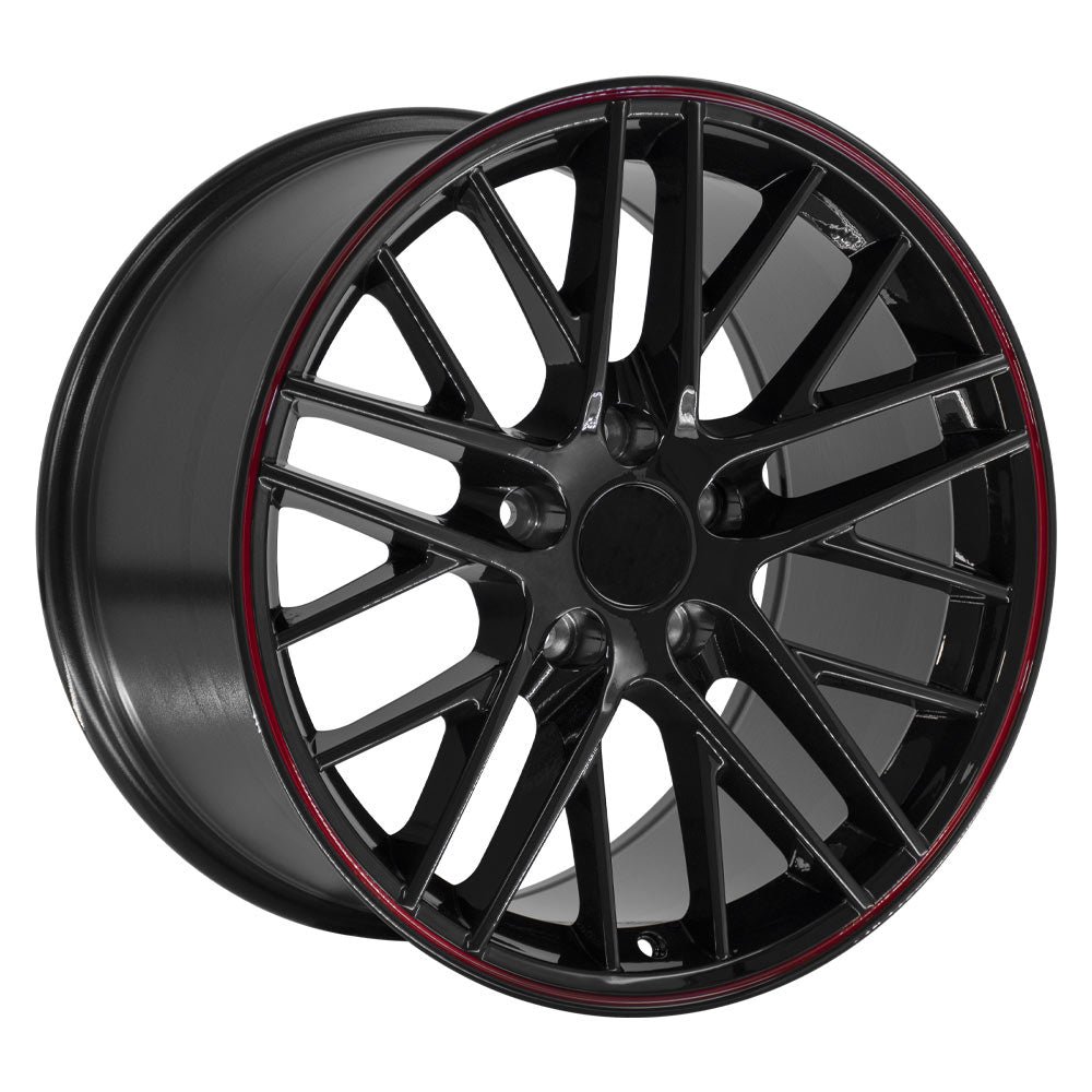OE Wheels CV08A-18105-5475-56BR 18" Replica fits Chevy Corvette C6 ZR1 Redline