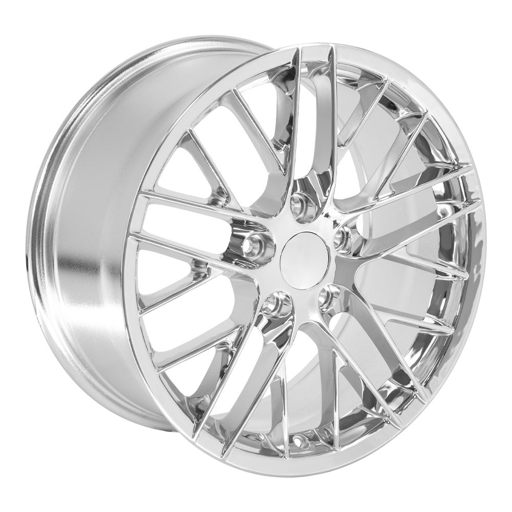 OE Wheels CV08B-18085-5475-56C 18" Replica fits Chevrolet Corvette C6 ZR1 Chrome