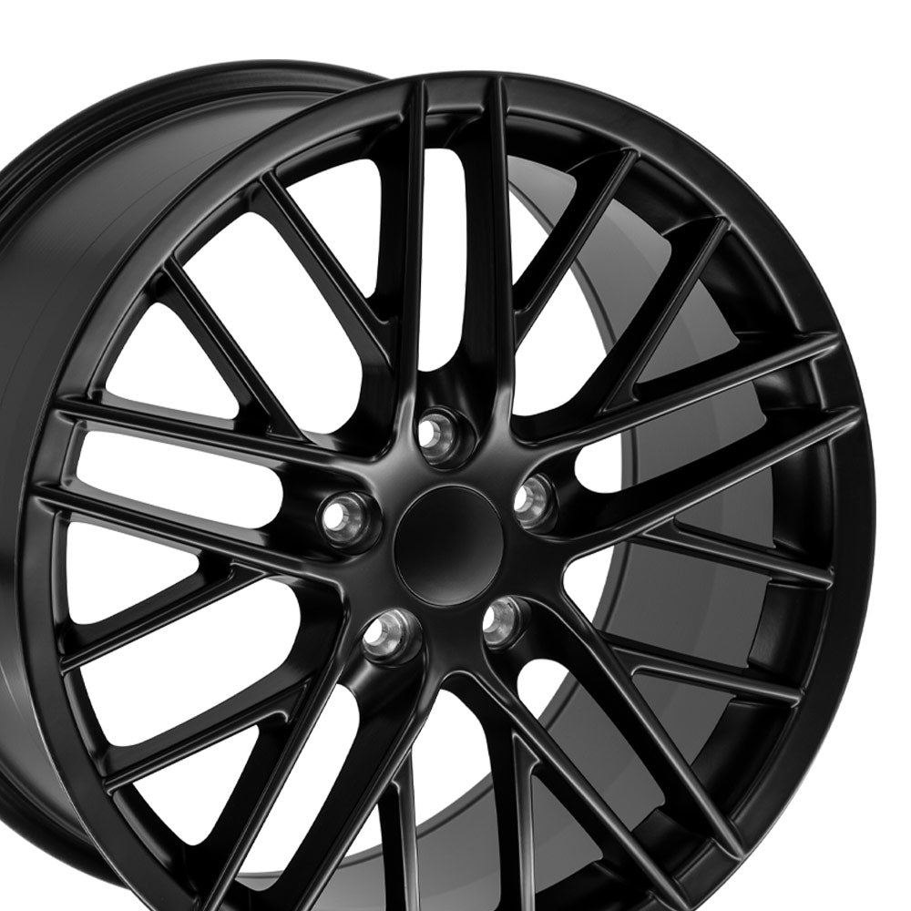 OE Wheels CV08B-19100-5475-79B1 19" Replica fits Chevrolet Corvette C6 ZR1 Satin