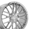 OE Wheels CV08B-19100-5475-79C 19" Replica fits Chevrolet Corvette C6 ZR1 Chrome