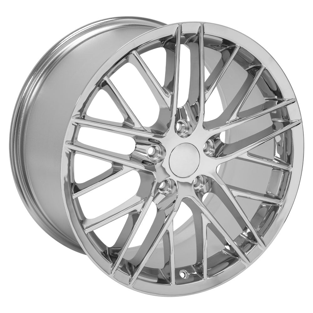 OE Wheels CV08B-19100-5475-79C 19" Replica fits Chevrolet Corvette C6 ZR1 Chrome