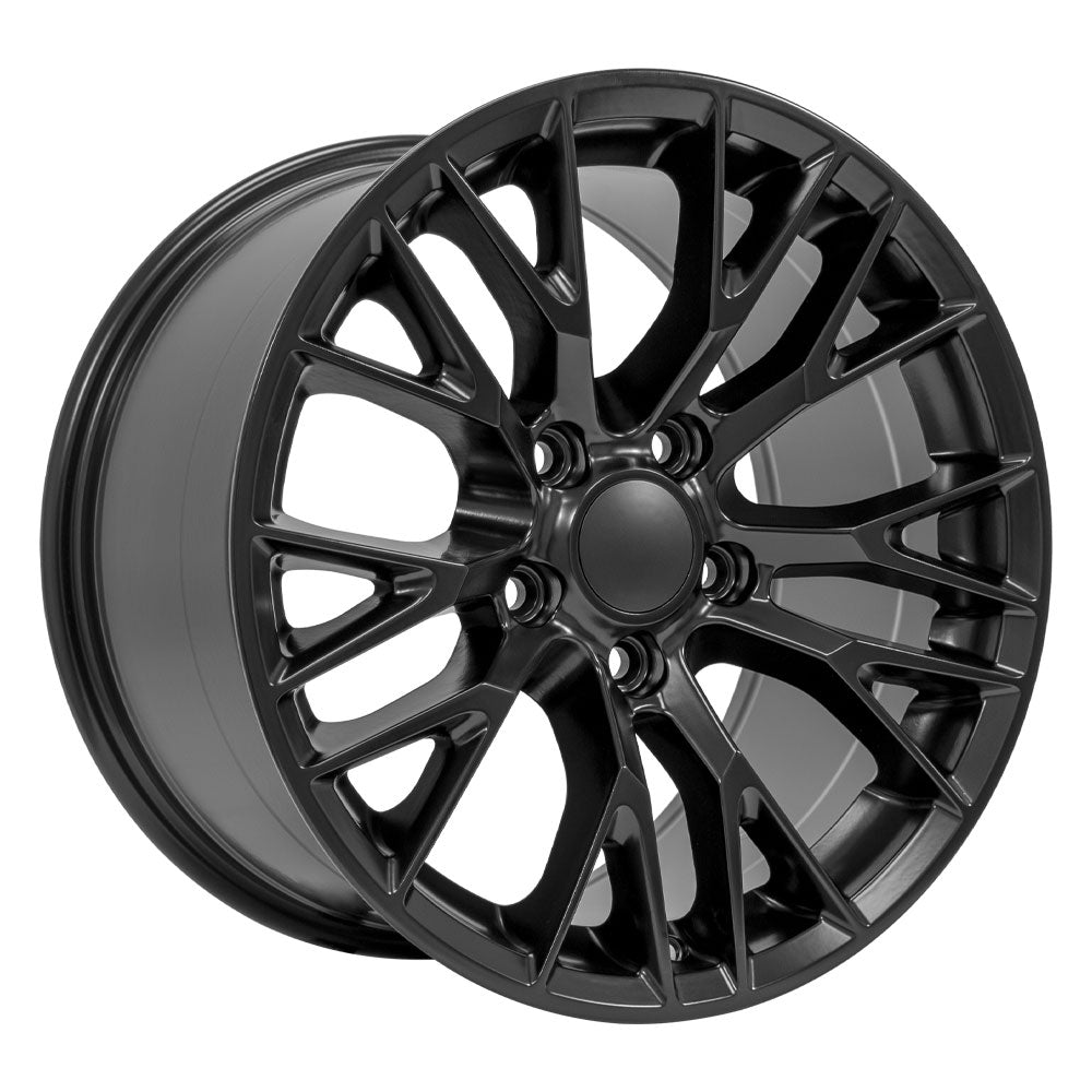 OE Wheels CV22-17095-5475-54B1 17" Replica fits Chevrolet Corvette C7 Z06 Black