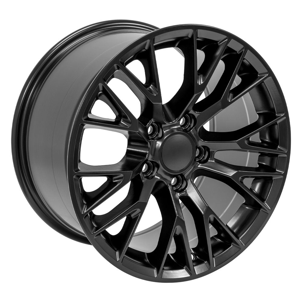OE Wheels CV22-17095-5475-54B1 17" Replica fits Chevrolet Corvette C7 Z06 Black