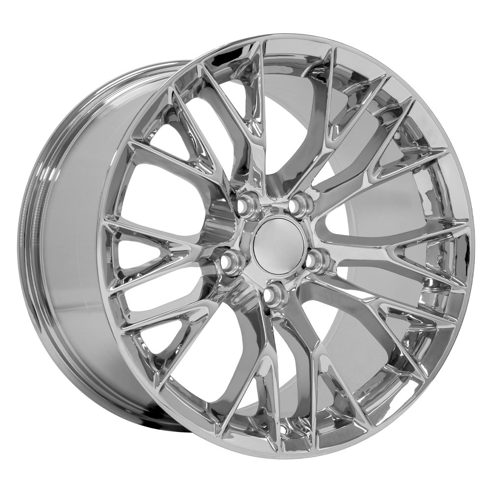OE Wheels CV22-18105-5475-56C 18" Replica fits Chevrolet Corvette C7 Z06 Chrome