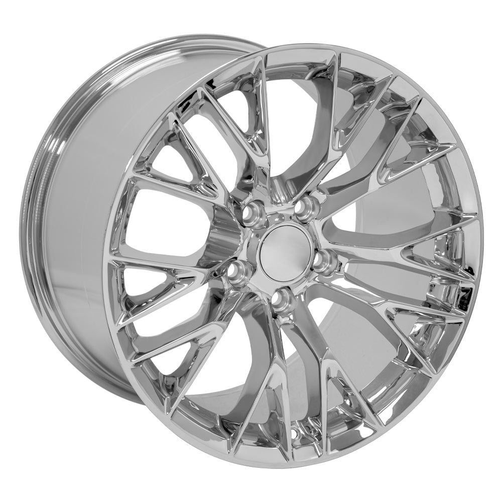 OE Wheels CV22-18105-5475-56C 18" Replica fits Chevrolet Corvette C7 Z06 Chrome