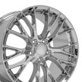 OE Wheels CV22B-19100-5475-79C 19" Replica fits Chevrolet Corvette C7 Z06 Chrome