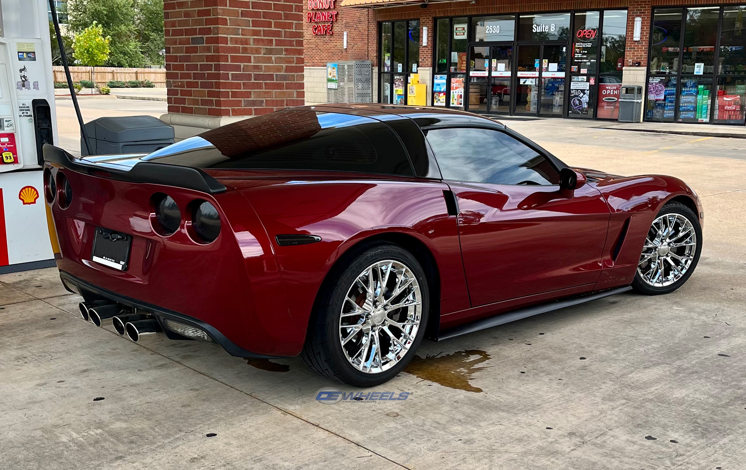 OE Wheels CV22B-19100-5475-79C 19" Replica fits Chevrolet Corvette C7 Z06 Chrome