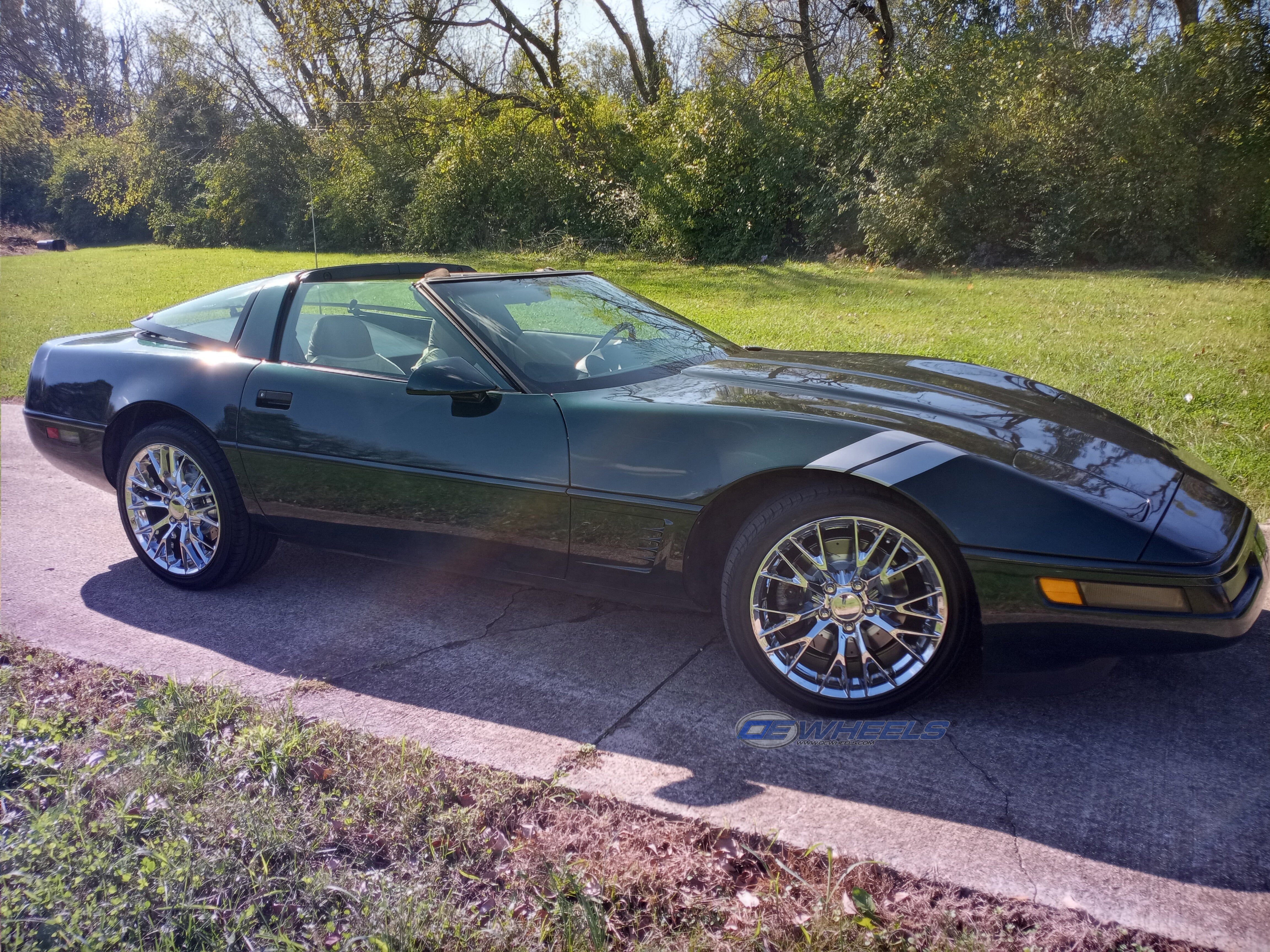 OE Wheels CV22C-19085-5475-56C 19" Replica fits Chevrolet Corvette C7 Z06 Chrome