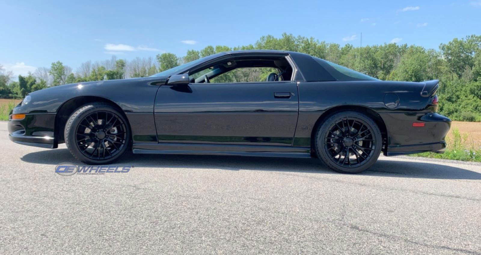 OE Wheels CV22-18105-5475-56B1 18" Replica fits Chevrolet Corvette C7 Z06 Black
