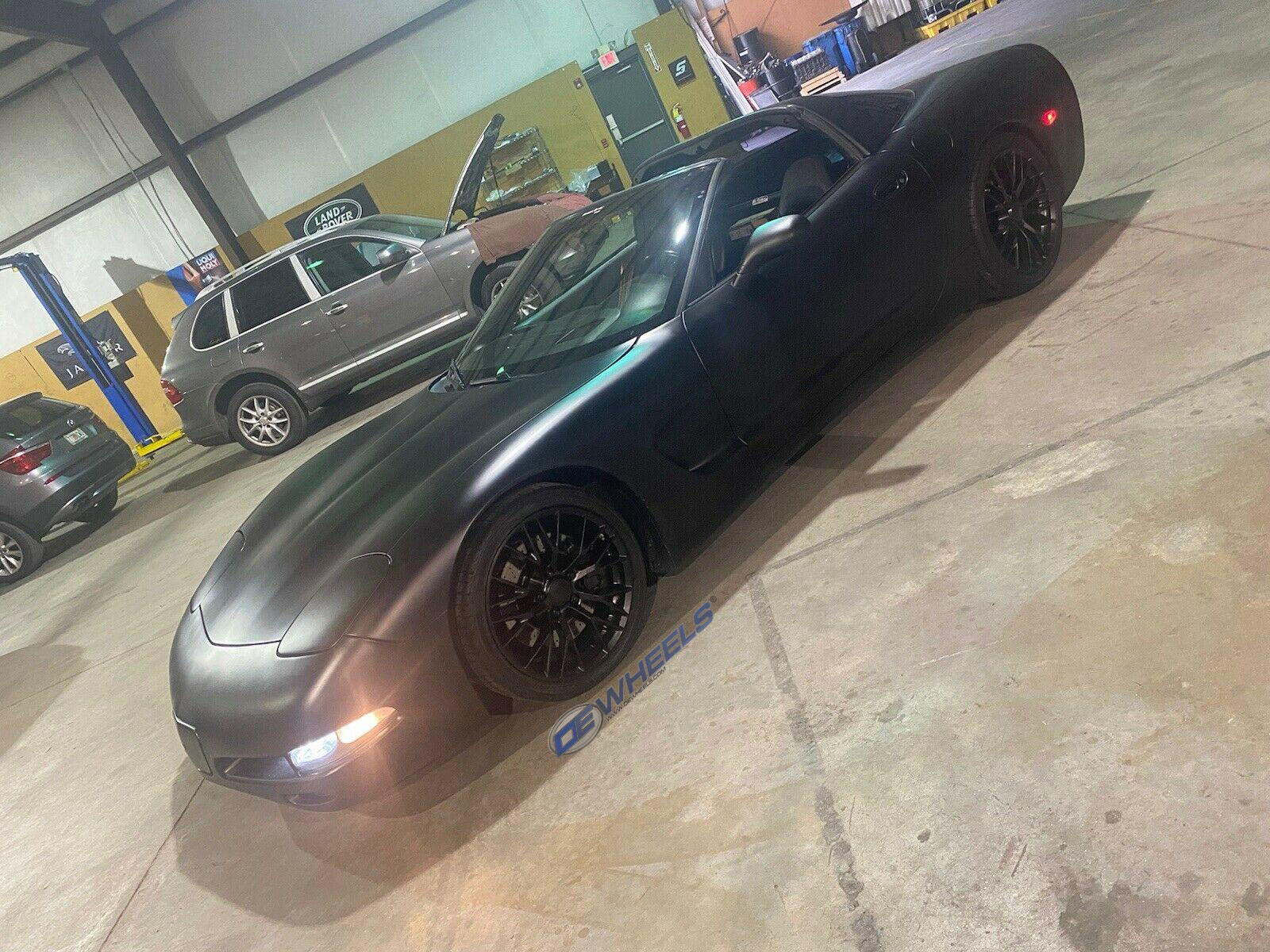 OE Wheels CV22B-19100-5475-79B1 19" Replica fits Chevrolet Corvette C7 Z06 Black