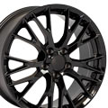 OE Wheels CV22C-19085-5475-56B 19" Replica fits Chevrolet Corvette C7 Z06 Black