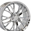 OE Wheels CV22C-19085-5475-56C 19" Replica fits Chevrolet Corvette C7 Z06 Chrome