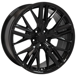 OE Wheels CV25-20095-5120-40B 20" Replica fits Chevrolet Camaro ZL1 20x9.5 Black