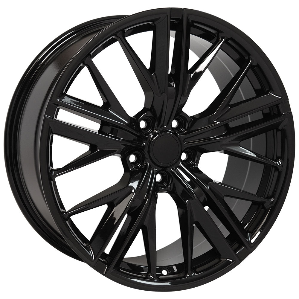 OE Wheels CV25-20095-5120-40B 20" Replica fits Chevrolet Camaro ZL1 20x9.5 Black