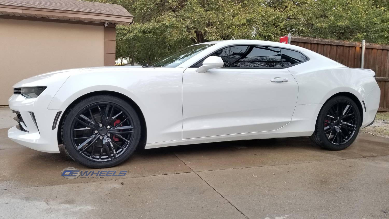 OE Wheels CV25-20095-5120-40B 20" Replica fits Chevrolet Camaro ZL1 20x9.5 Black