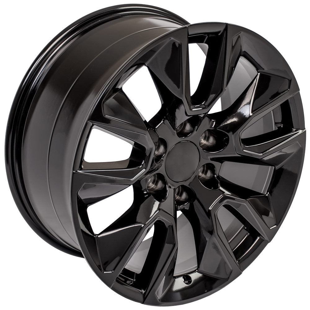 OE Wheels CV32-20090-6550-28B 20" Replica fits Chevrolet Silverado 20x9 Black