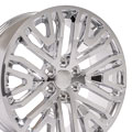 OE Wheels CV37-22090-6550-28C 22" Replica CV37 fits GMC Sierra 22x9 Chrome