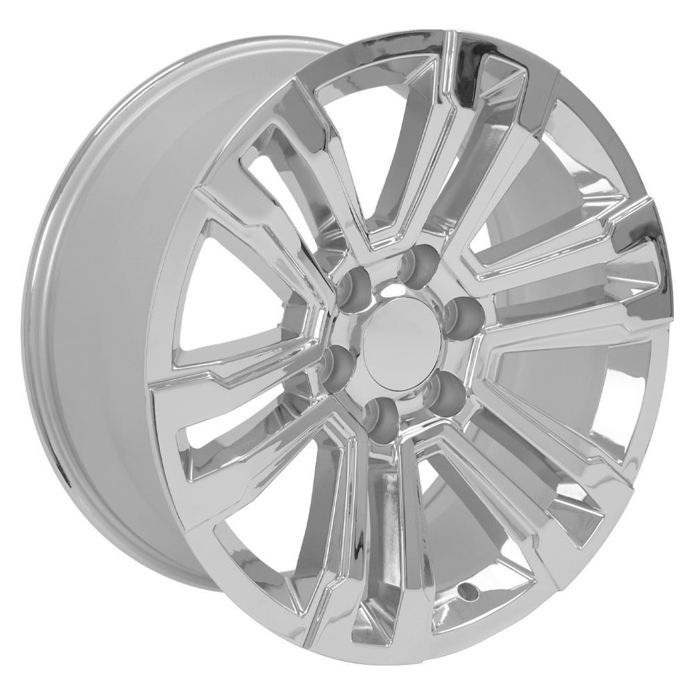 OE Wheels CV44-20090-6550-24C 20" Replica CV44 fits GMC Yukon Denali 20x9 Chrome