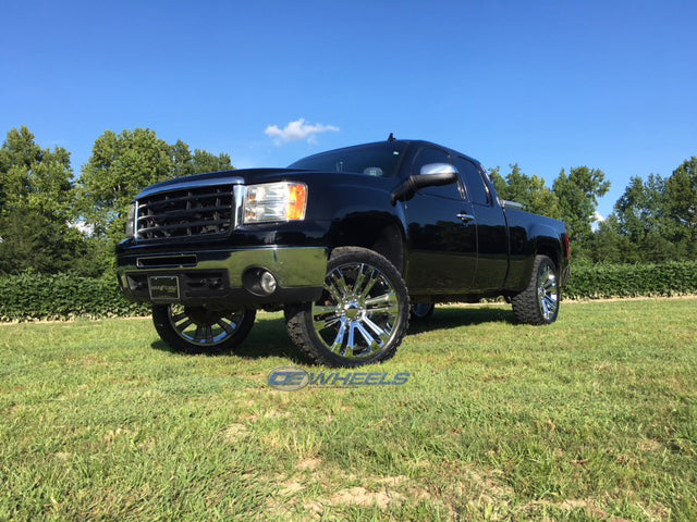 OE Wheels CV44-24100-6550-24C 24" Replica Fits GMC Sierra Denali Rim Chrome