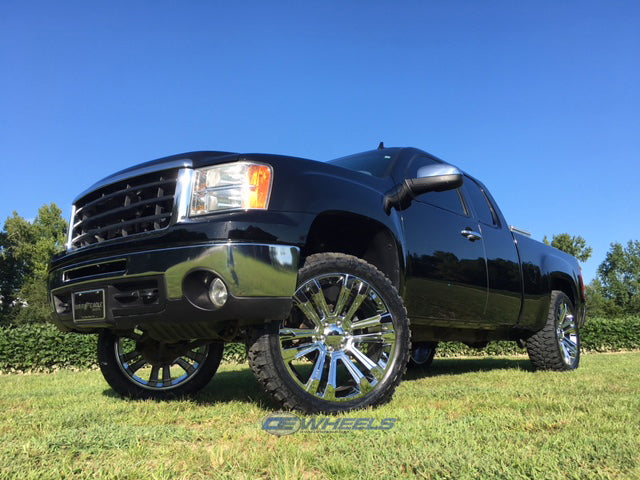 OE Wheels CV44-24100-6550-24C 24" Replica Fits GMC Sierra Denali Rim Chrome