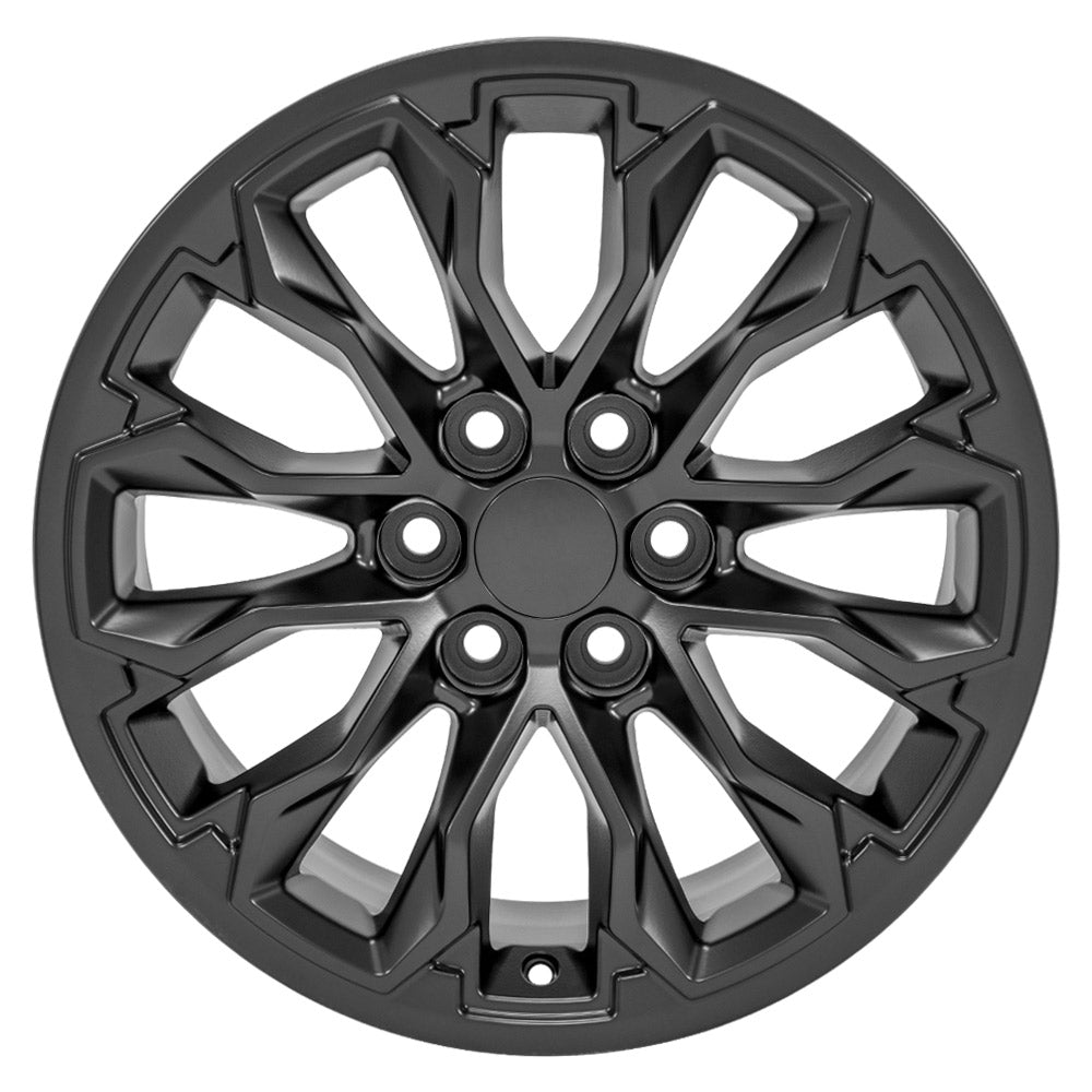 OE Wheels CV54-17080-6120-33B1 17" Replica fits Chevrolet Colorado ZR2 Black