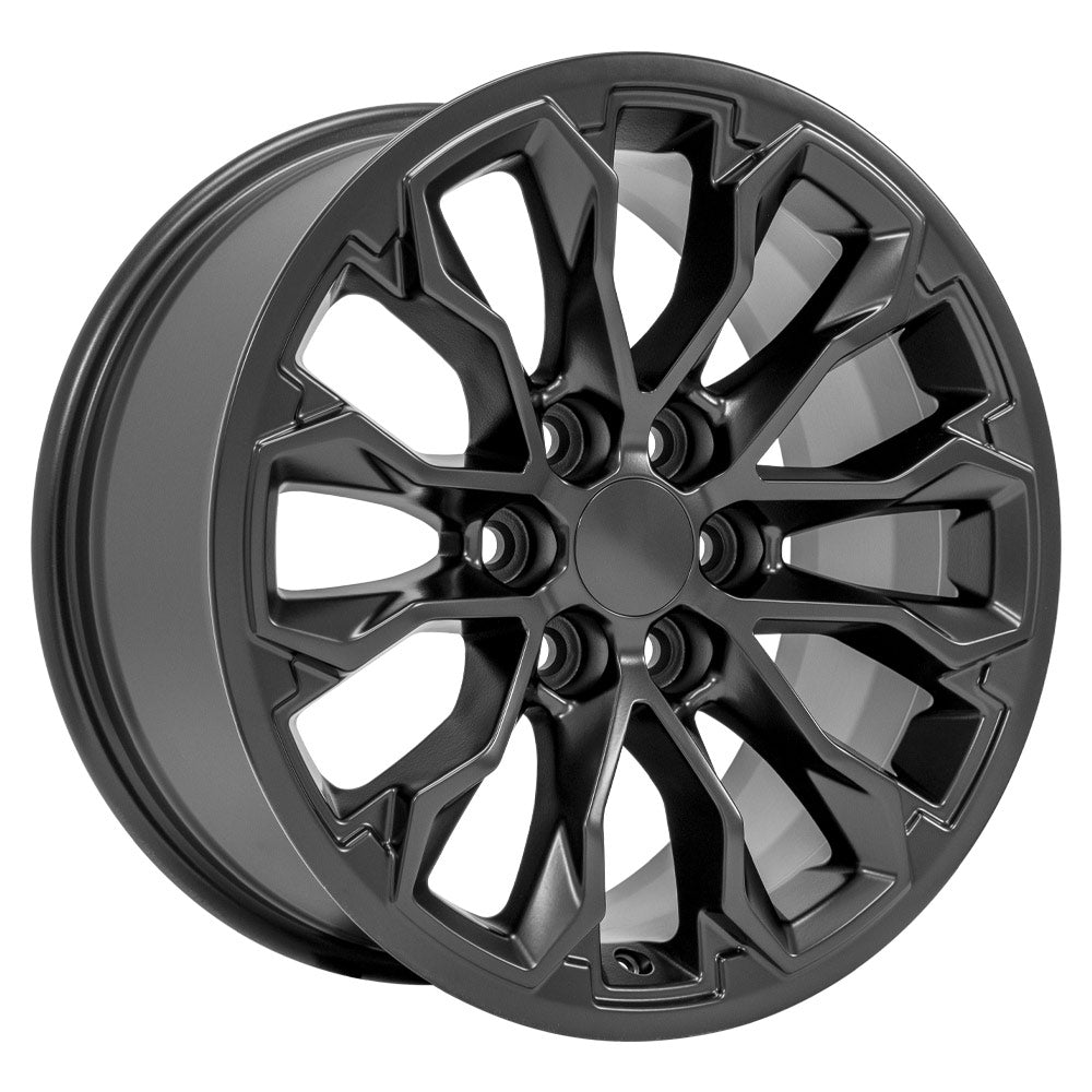 OE Wheels CV54-17080-6120-33B1 17" Replica fits Chevrolet Colorado ZR2 Black