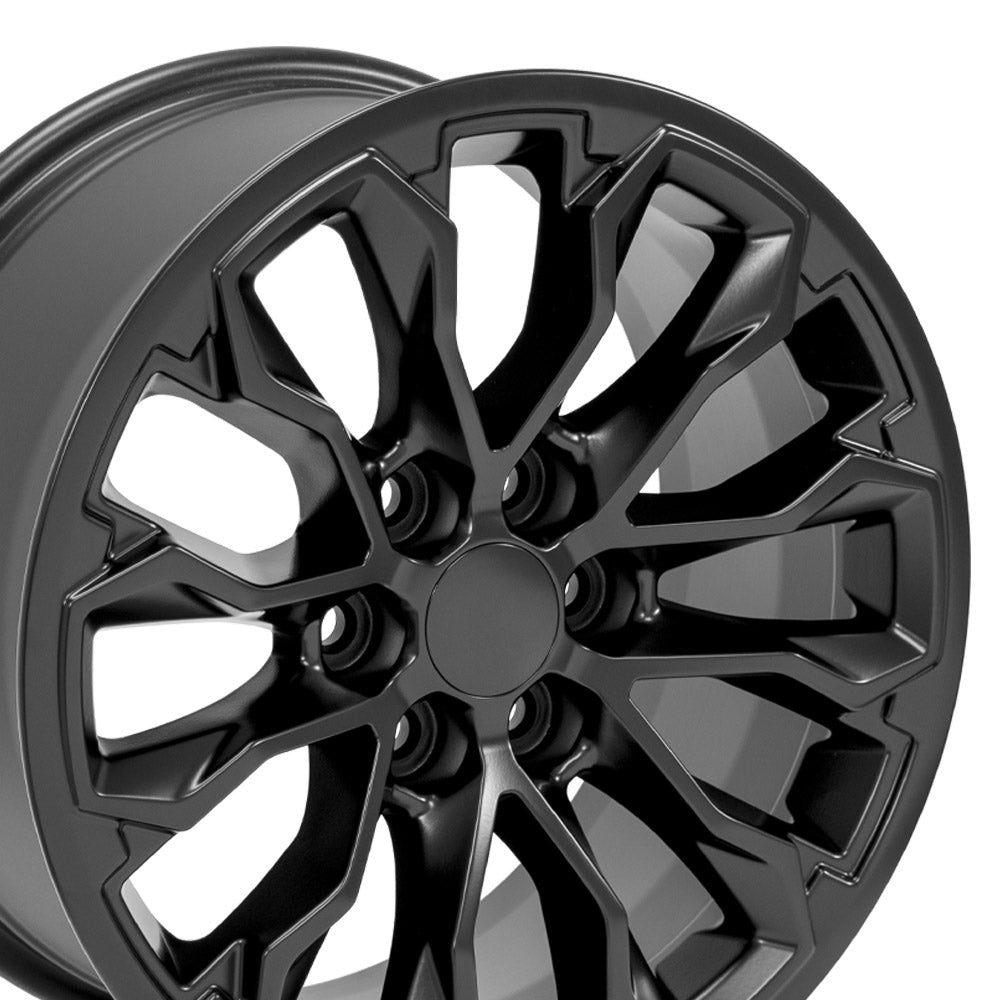 OE Wheels CV54-17080-6120-33B1 17" Replica fits Chevrolet Colorado ZR2 Black