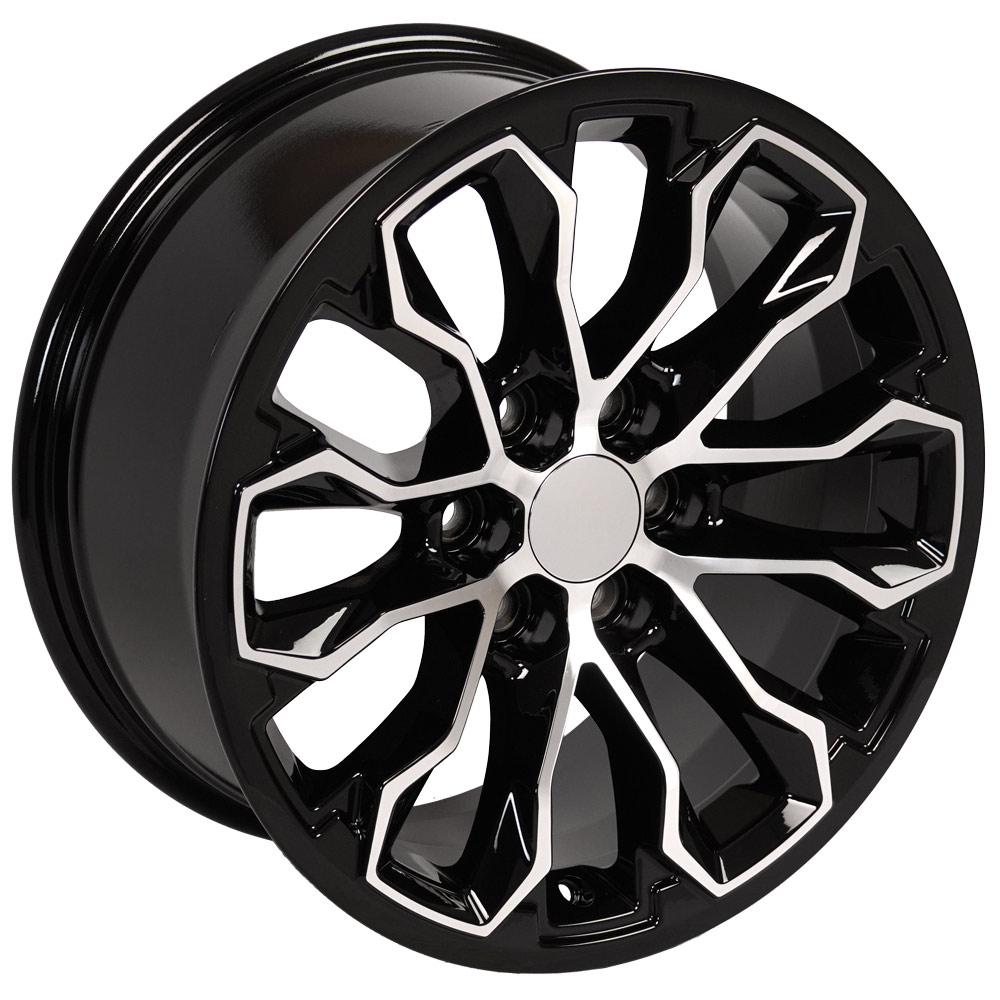 OE Wheels CV54-17080-6120-33MB 17" Replica fits Chevrolet Colorado ZR2 Black