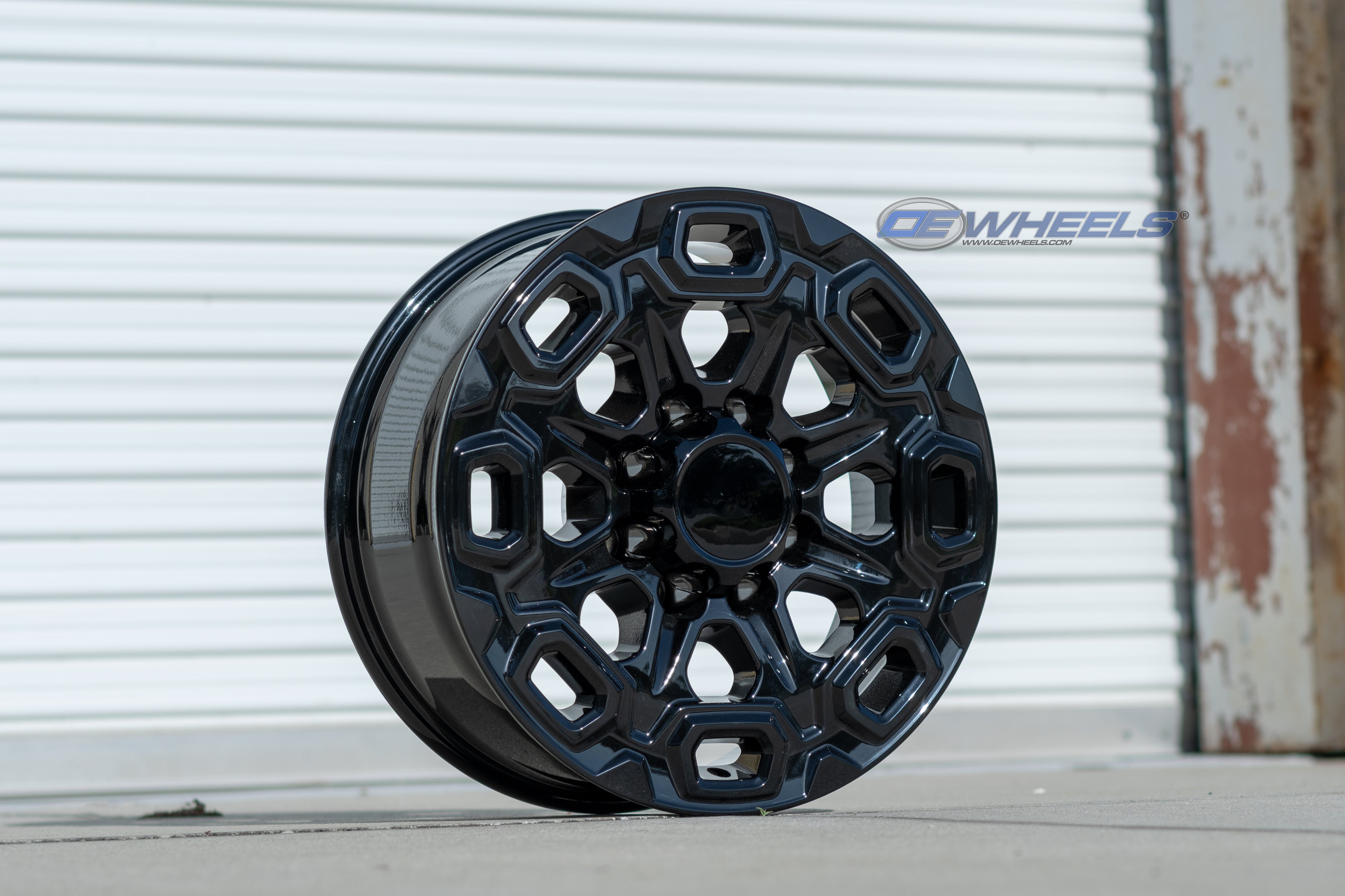 OE Wheels CV64B-20085-8180-47B 20" Replica fits Chevy Silverado 2500/3500 Black