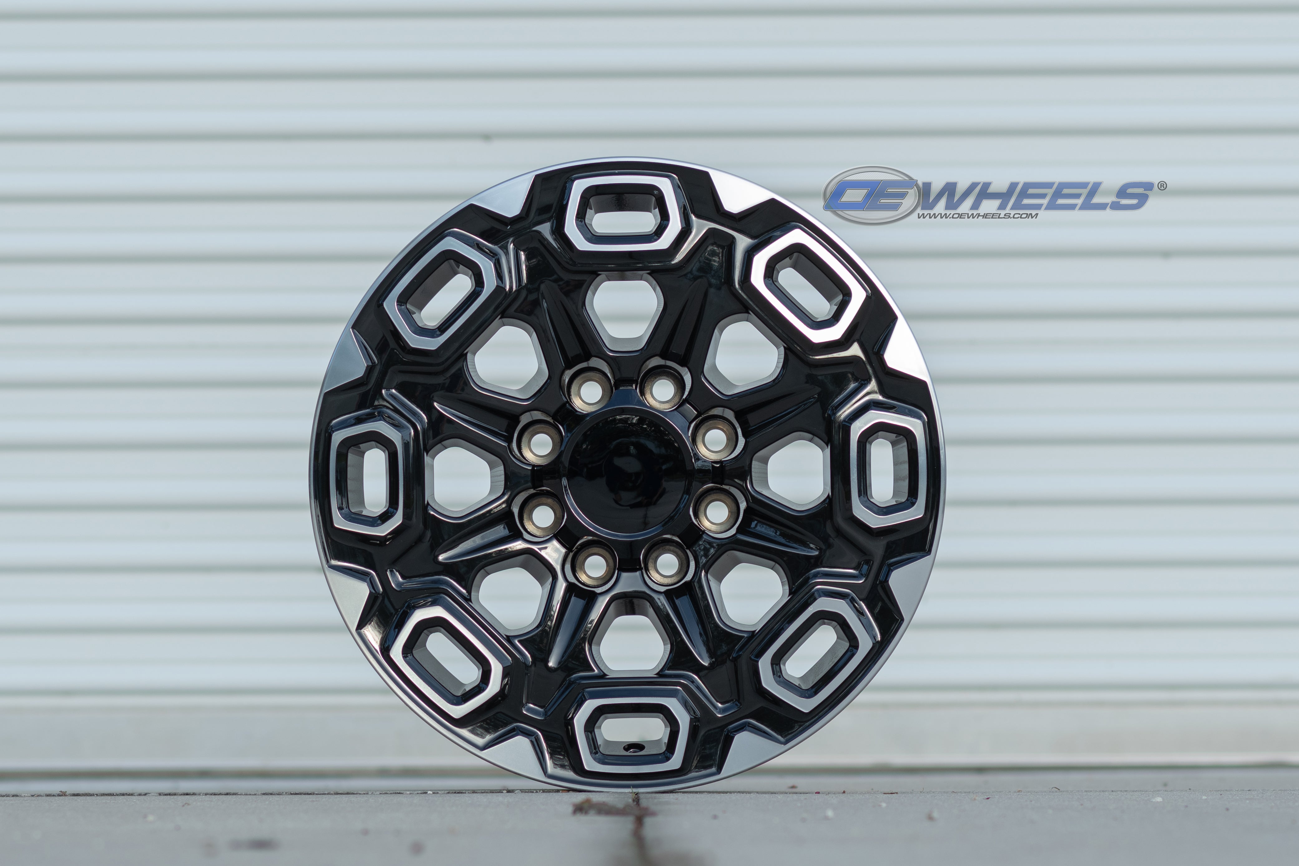 OE Wheels CV64B-20085-8180-47MB 20" Replica fits Chevy Silverado 2500/3500 Black