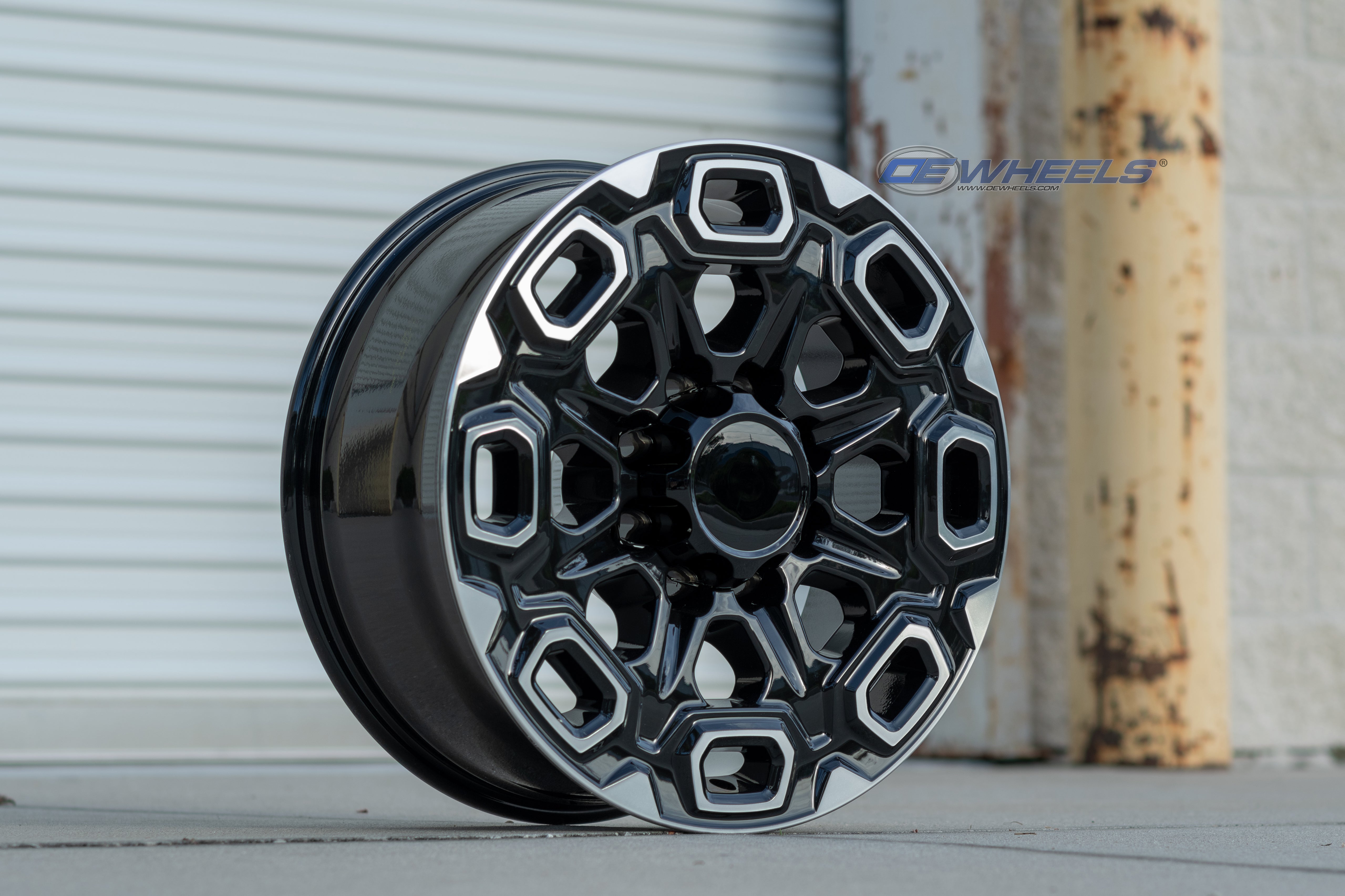 OE Wheels CV64B-20085-8180-47MB 20" Replica fits Chevy Silverado 2500/3500 Black