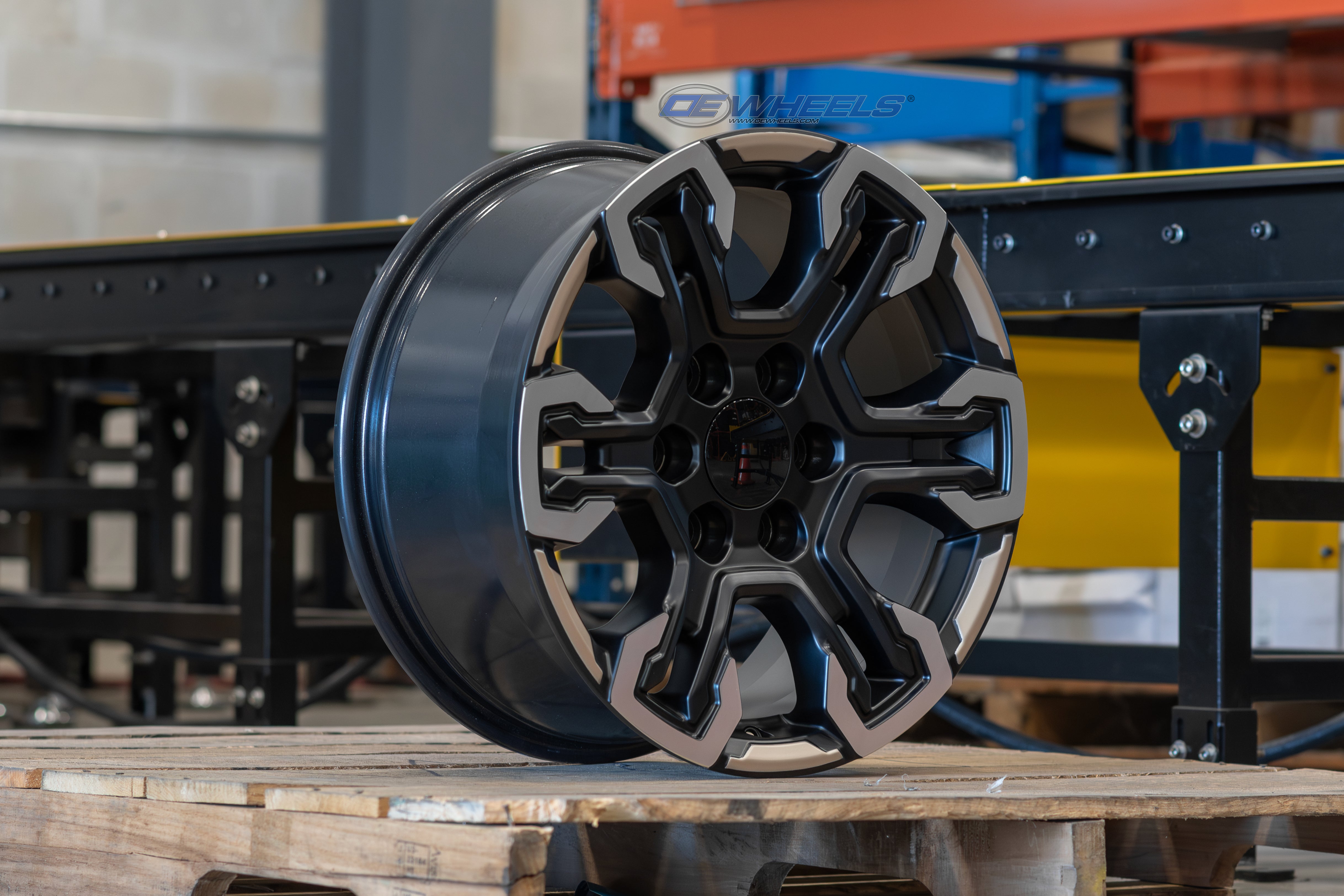 OE Wheels CV65-20090-6550-26MB12 20" Replica fits Chevrolet Silverado Black