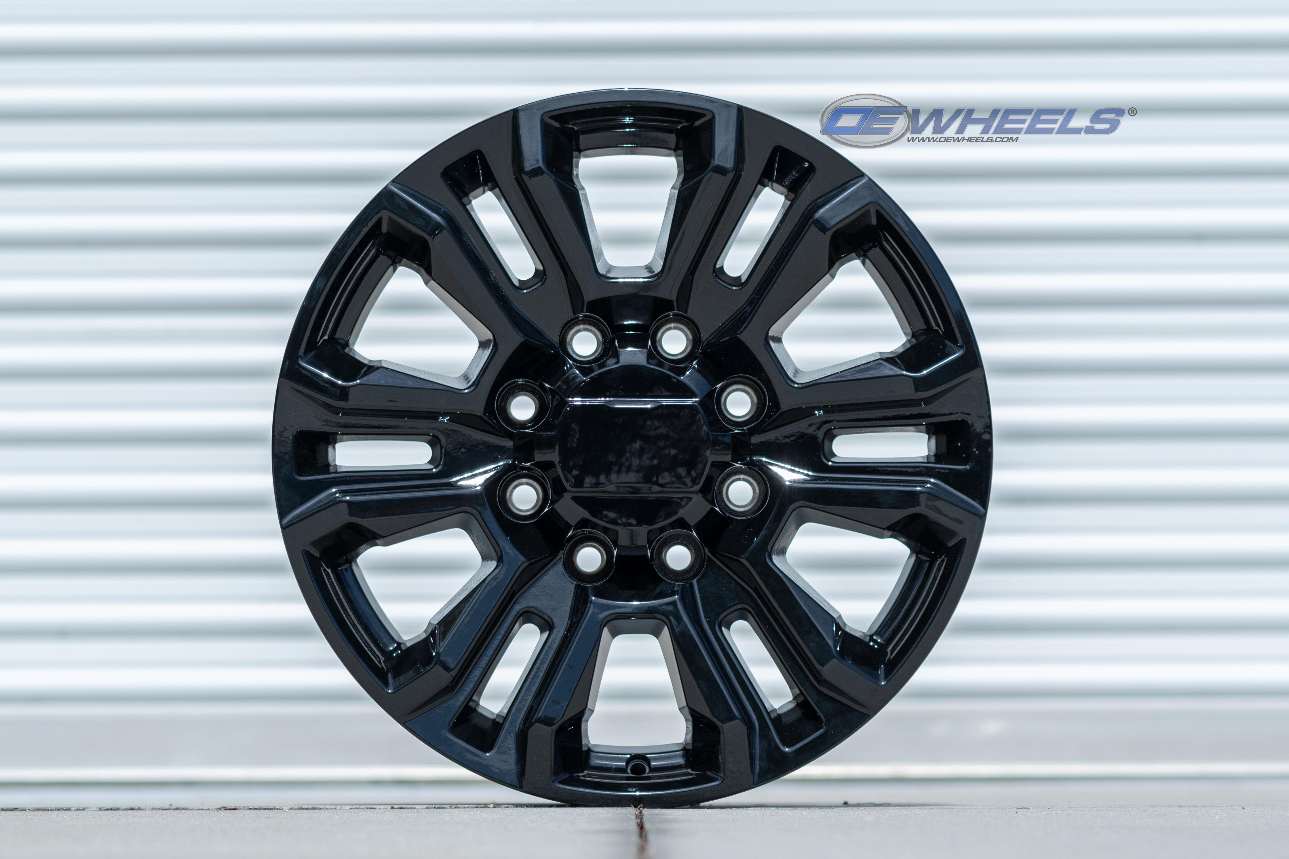 OE Wheels CV70B-20085-8180-47B 20" Replica fits GMC Sierra 2500 3500 Black