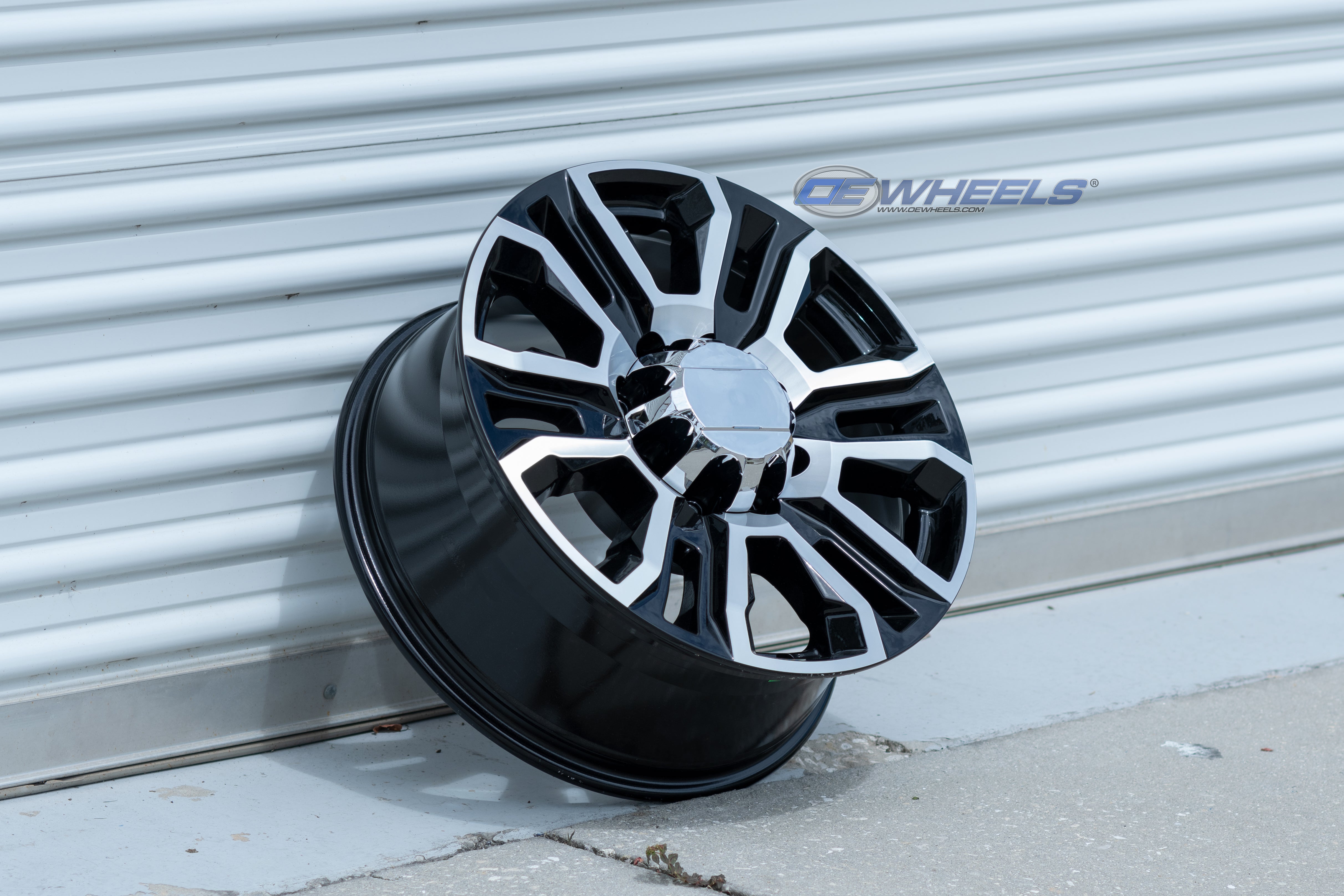 OE Wheels CV70B-20085-8180-47MB 20" Replica fits GMC Sierra 2500 3500 Black
