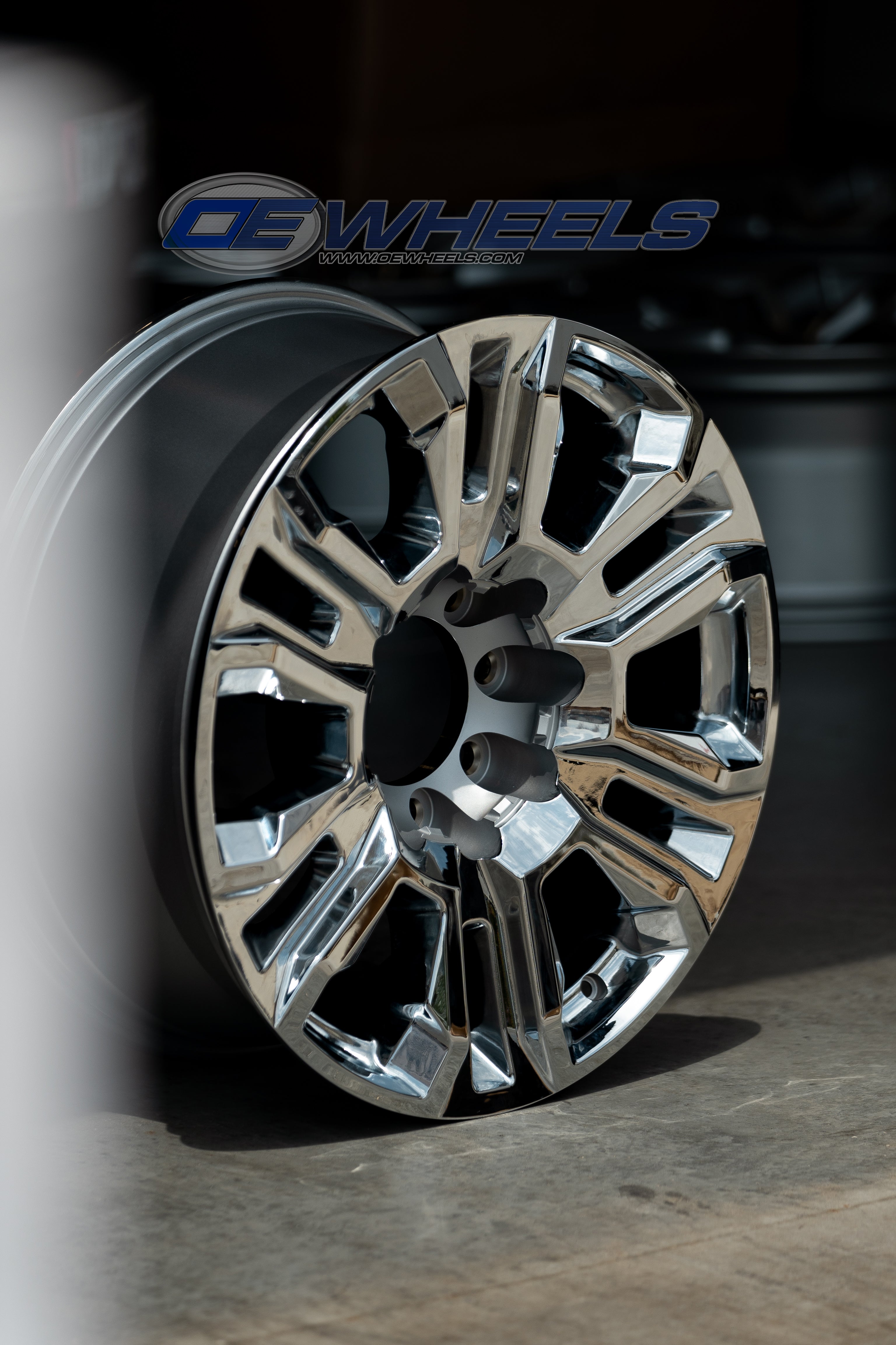 OE Wheels CV70A-20085-8650-12C 20" Replica fits GMC Sierra 2500 3500 Chrome