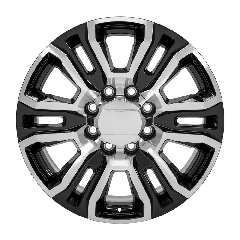 OE Wheels CV70B-20085-8180-47MB 20" Replica fits GMC Sierra 2500 3500 Black