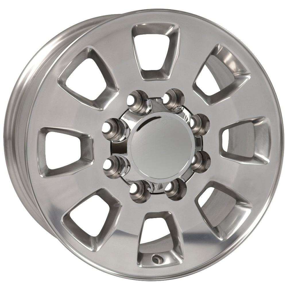 OE Wheels CV75B-18080-8180-44P 18" Replica CV75B fits GMC Sierra 18x8 Polished