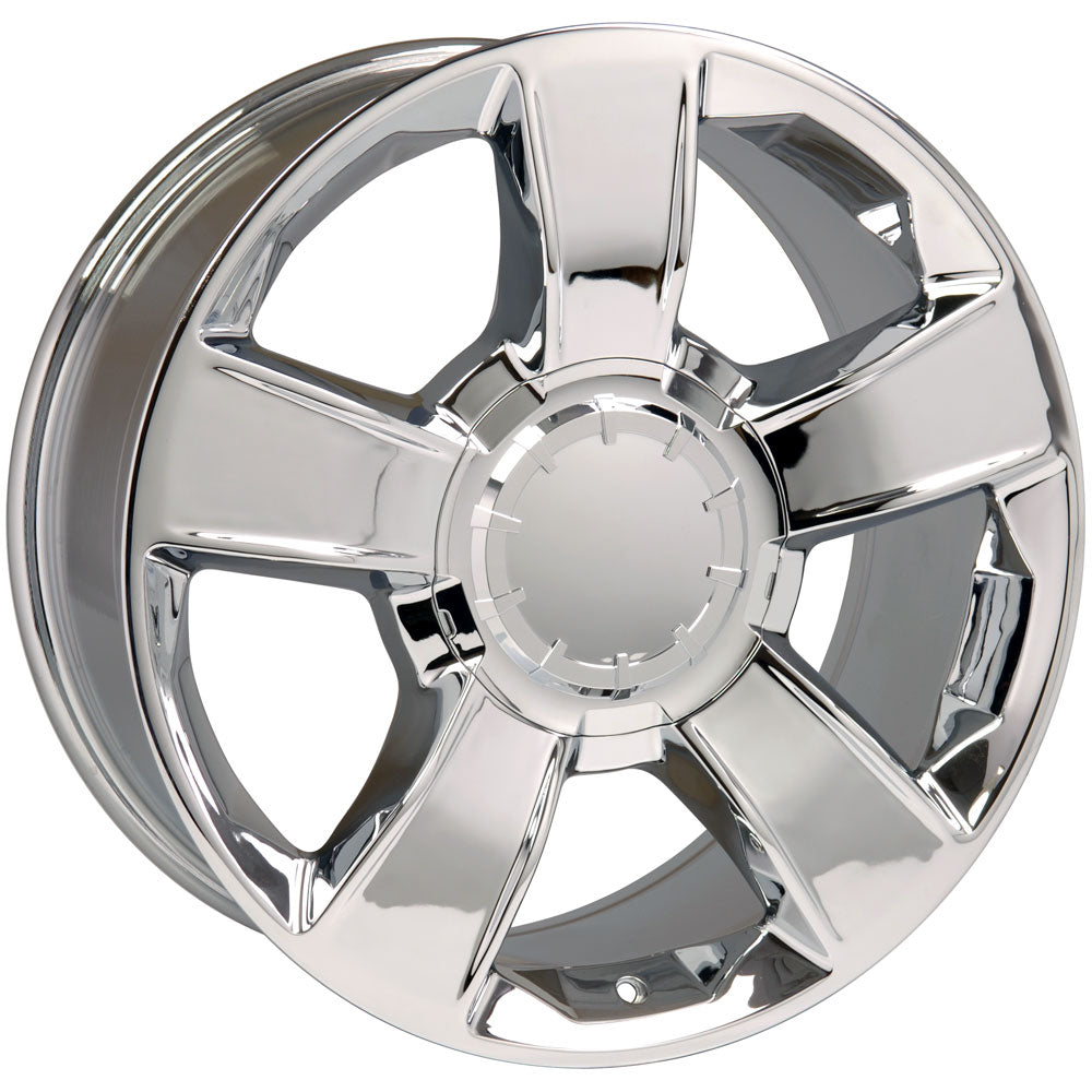 OE Wheels CV79-20085-6550-30C 20" Replica CV79 fits Chevrolet 20x8.5 Chrome