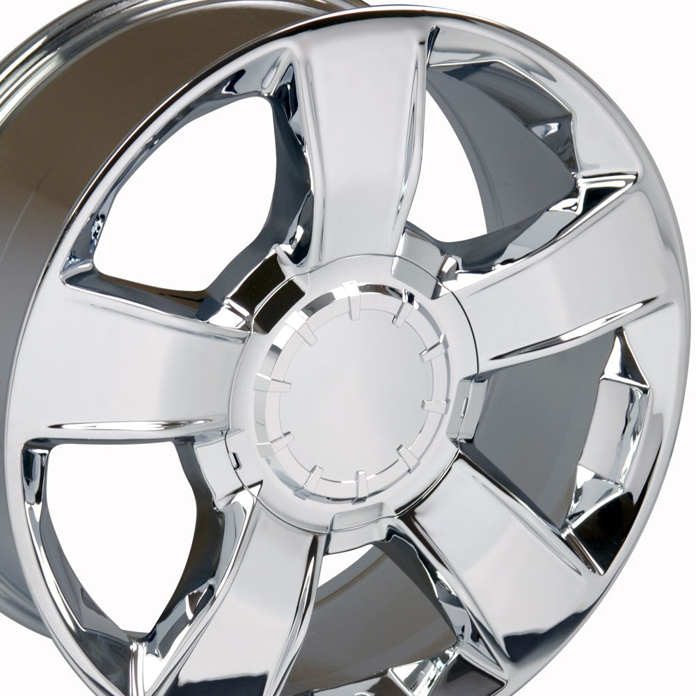OE Wheels CV79-20085-6550-30C 20" Replica CV79 fits Chevrolet 20x8.5 Chrome